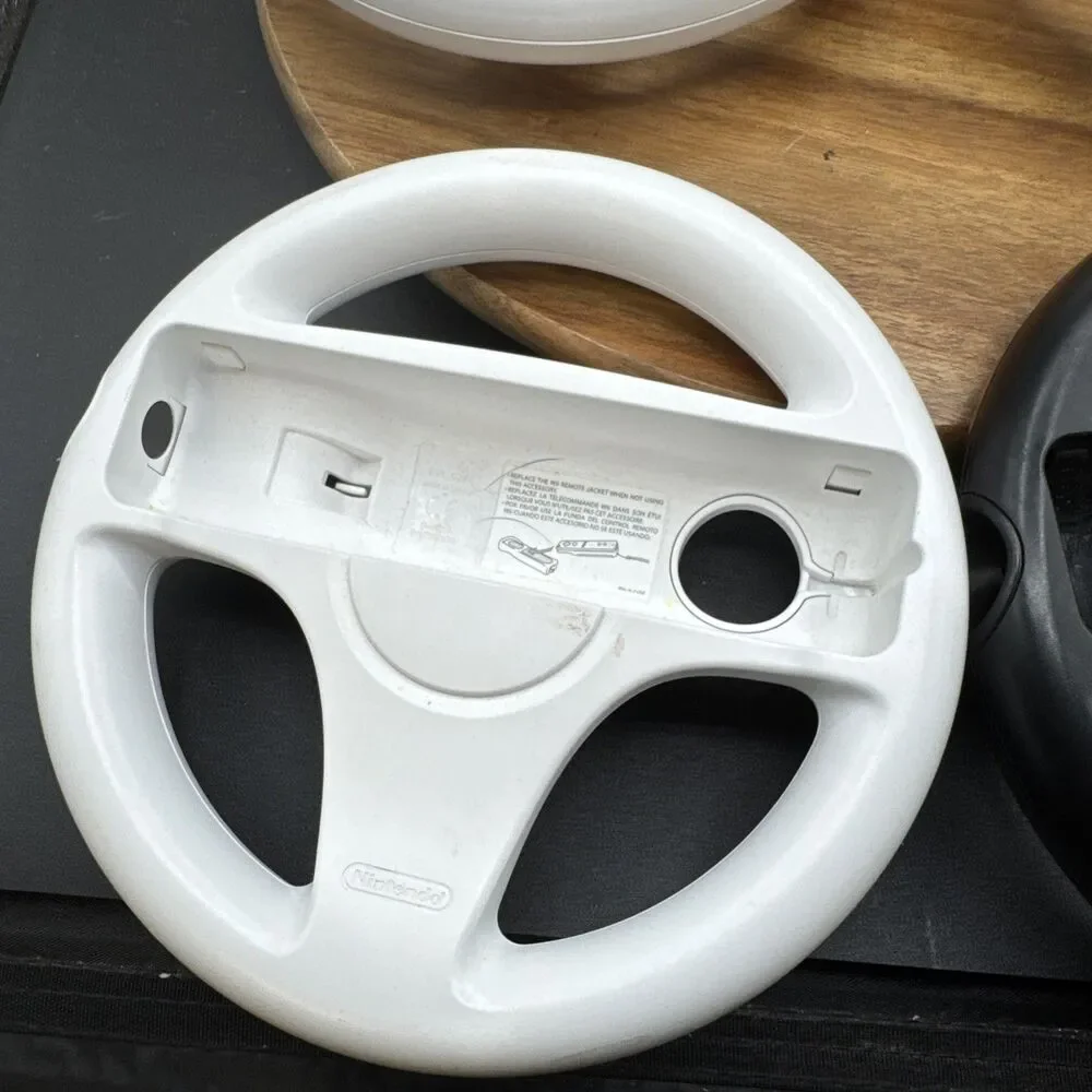 Mariokart Wii (Nintendo Wii, 2008) 100% COMPLETE + 4 Steering Wheels TESTED